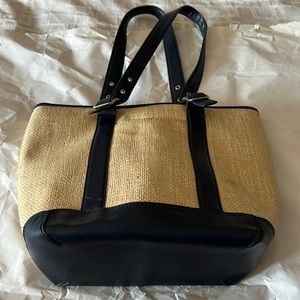 St. John’s bay woven straw  purse